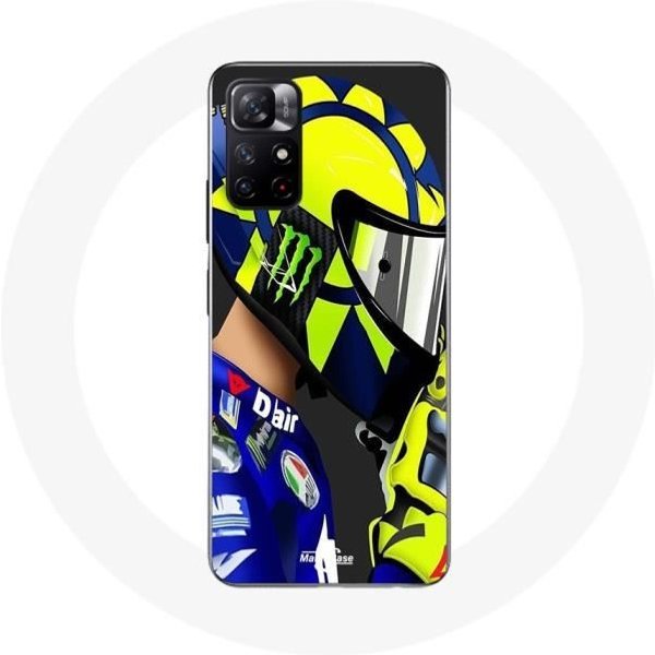 Funda - Valentino Rossi - Xiaomi Redmi Note 11S 5G - Flexible - Blanca - DiseñO CampeóN Motogp-image
