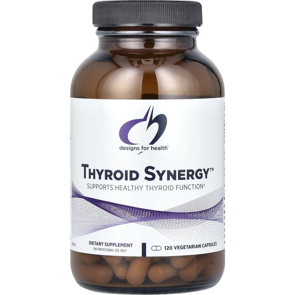 DiseñOs Para La Salud, Thyroid Synergy™, 120 CáPsulas Vegetarianas-image