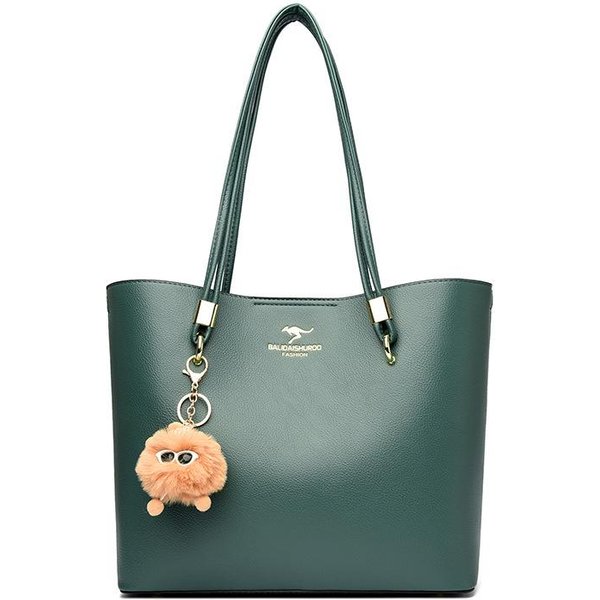 Bolso De Hombro Grande De Lona Retro Simple Para Mujer Bolso De Mano Nuevo Gran Capacidad Estilo Europeo Y Americano Bolso Grande Bolso De Axila-image