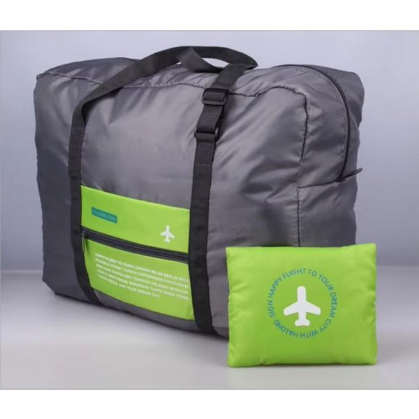 Nueva Bolsa De Viaje Plegable Impermeable, Bolsa De Almacenamiento De Equipaje De Gran Capacidad, Bolso De Mano De Viaje Para Equipaje De Mano, Adecuado Para Bu-image