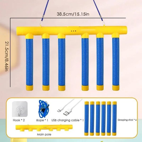 Juego De DesafíO De Palos Que Caen, Juguete Para Atrapar Palos Para NiñOs, Juguete Interactivo Educativo Para Padres E Hijos, Capacidad De ReaccióN Y Entrenamiento Deportivo-image