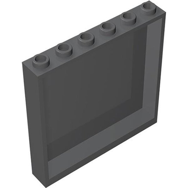 MOC Ladrillo 59349 Panel 1X6X5 Ventana DIY Iluminar Bloque De ConstruccióN Ladrillos Funciona Con Ensambla Partes De Arquitectura ConstruccióN-image