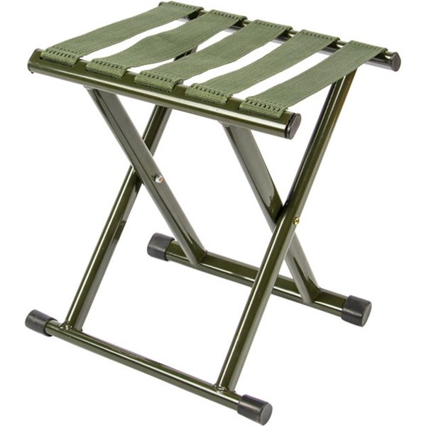 Taburete Plegable PortáTil, Silla Plegable Para Exteriores, Taburete Para Acampar, Asiento, Silla De Campamento Para Viaje, Senderismo, Pesca Verde-image