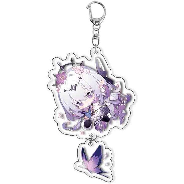 Gra Honkai Star Rail Breloczek Chibi Dla Anaxagorasa Castorice Sunday Akcesoria Torba KreskóWkowy Wisiorek Breloczek Fani Przyjaciele Prezenty 6 Cm White-image