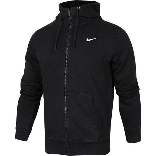 Chaqueta Con Cremallera Y Logo SóLido Nike Para Hombre Ropa De Abrigo Negra 905231-010 S Black-image