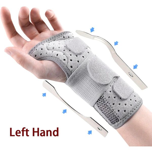 MuñEquera OrtopéDica Profesional Para Alivio Del TúNel Carpiano Tendinitis Soporte Para Esguince De Mano Protector De MuñEca Artritis Size M-image