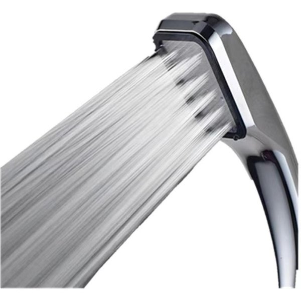 Boquilla Presurizada Fuerte Ahorro De Agua Cabezal De Ducha De Lluvia De Alta PresióN Ducha Cromo Boquilla De Alta PresióN Accesorios De BañO-image