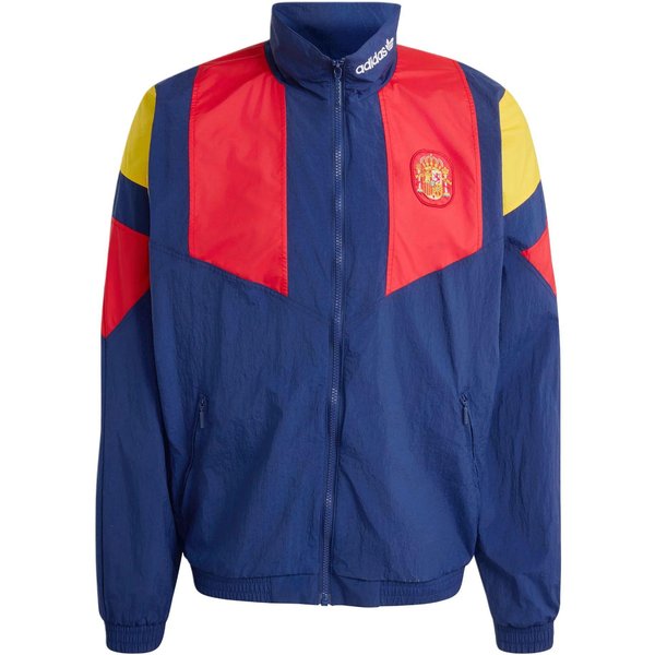 Adidas Originals Eqt EspañA Logo De FúTbol Corte Holgado Deportiva Cuello Alto Cremallera Manga Larga Chaqueta Chaqueta Para Hombre KG2575 3XL-image