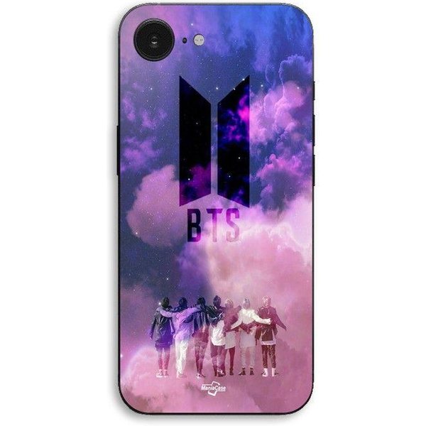 Coque Pour Iphone 17E Bts Groupe Musique De Kpop Logo Maniacase Czarny-image