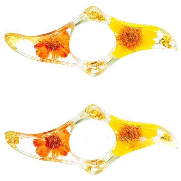 1 Pieza MarcapáGinas De Resina Soporte Para Libros Ayuda De Lectura Soporte Creativo Para Pulgar Para Libros, SujetapáGinas Para Pulgar Para Estudiantes Y Amantes De Los Libros Naranja-image
