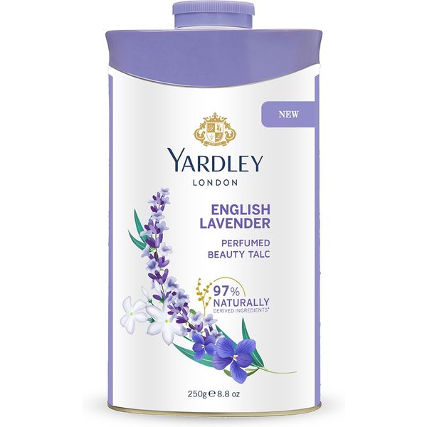 Yardley London English Lavender Perfumowany Talk Dla Kobiet 250G JedwabiśCie GłAdki DłUgotrwałA śWieżOść PielęGnacja CiałA-image