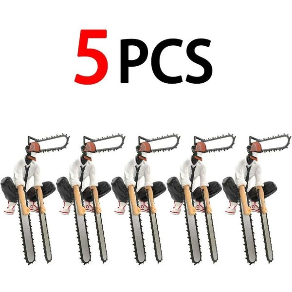 Figura De Anime Chainsaw Man Denji De 19 Cm Denji/Power Figura De AccióN 1560 Figura De Denji De Chainsaw Man Modelo Coleccionable Para Adultos MuñEco Juguete-image