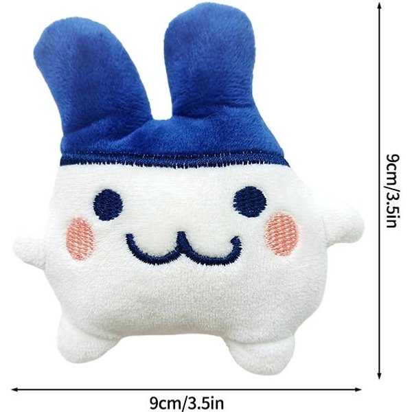 Llavero De MuñEca Tamagotchi Lindo Llavero Kawaii Mimitchi Colgante De MuñEca Para Bolso Llavero De MuñEca De Dibujos Animados Regalos Para Fans NiñOs-image