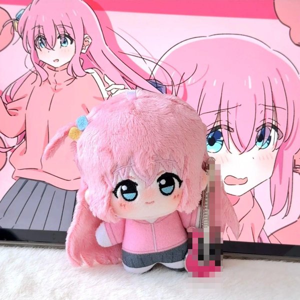 10Cm Anime Bocchi The Rock Peluche De Cosplay Colgante Gotoh Hitori Yamada Ryo Peluche Juguete Regalo De CumpleañOs 10Cm-image