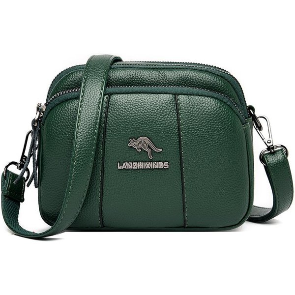 Modna Damska Torba Na Ramię Trendy MałA Torebka Zmiana Torby Typu Cross-Body Dla Mamy Gray-image