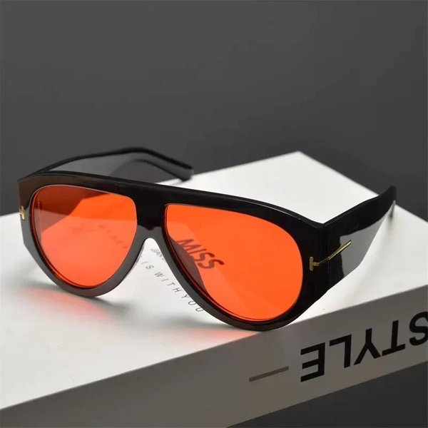 Nuevas Gafas De Sol De Piloto Oversize Vintage De Lujo Para Mujer Para Hombre Lentes Grandes Montura Resistente Al Viento Populares Gafas De Sol Punk UV400-image