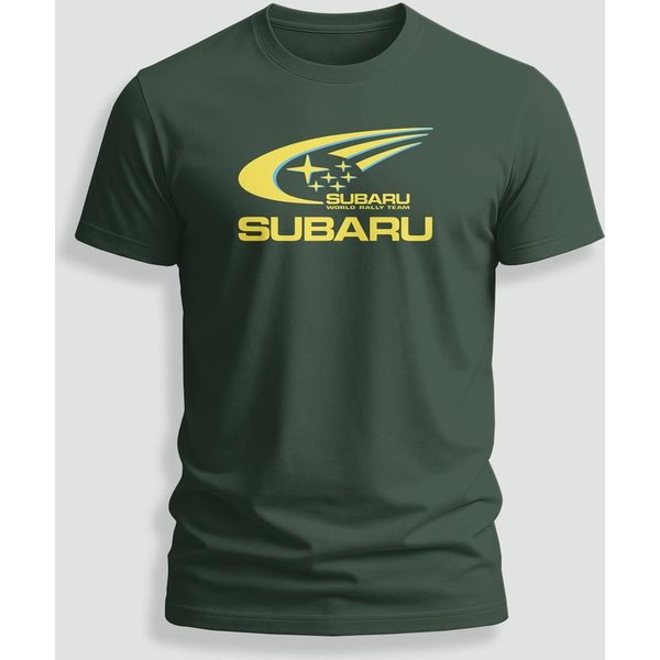 Camiseta Divertida Con El Logo Del Subaru World Rally Team Tallas S-5XL Fabricada En Ee. Uu. Camiseta Unisex S Gray-image