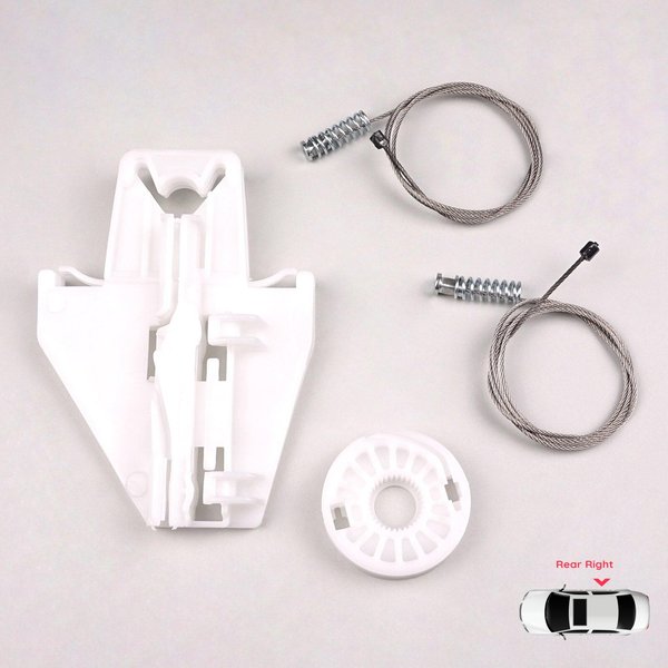 Juego De ReparacióN De Regulador De Elevalunas EléCtrico BWR641 Puerta Trasera Derecha Para Skoda Fabia MK1 1999-2008 Furgoneta Praktik 4/5 Puertas 6Y0839462-image