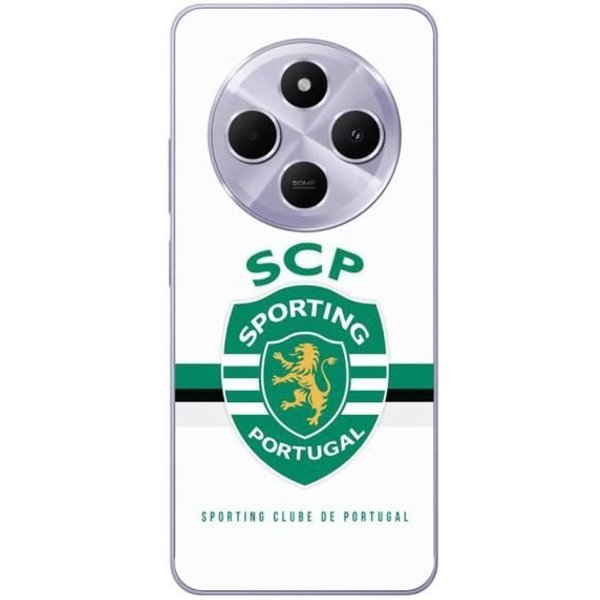 Coque Xiaomi Redmi 14C SCP Sporting Portugal Fond Blanc Maniacase Blanco-image