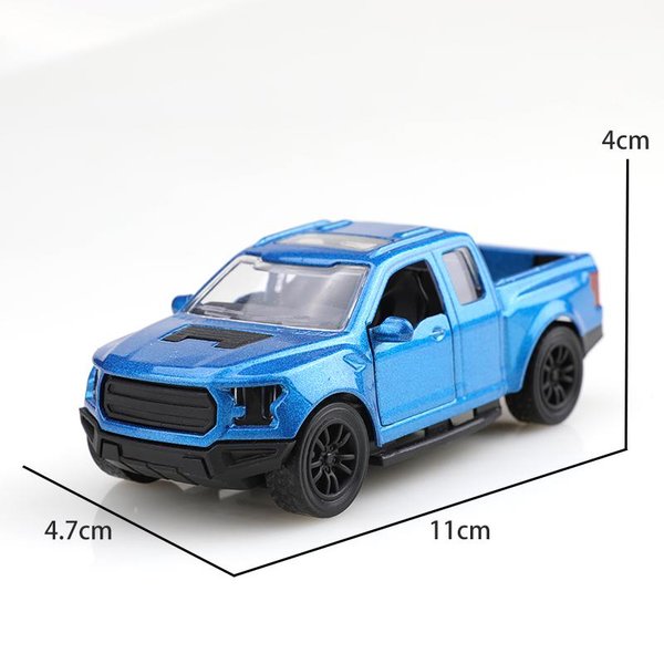Zapakowano 1:38 Ford F150 Pickup Metalowy SamochóD Terenowy Pull-Back, Imitacja Samochodu Terenowego Metalowy Samochodzik DziecięCy, Samochodzik Zabawka Dla ChłOpca-image