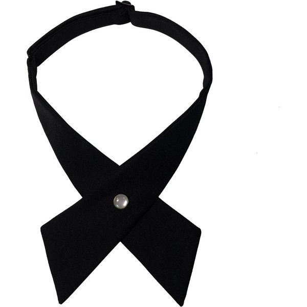 Corbatas De MoñO Para Uniformes De Estudiantes Femeninas, Corbatas De MoñO Lisas Para Hombres Y Mujeres, Corbatas De MoñO Profesionales Lisas Para Mujeres, Corbatas Cruzadas Para El DíA A DíA, Graduaciones, Eventos Informales. Rojo-image