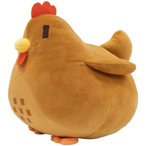 Stardew Valley Poduszka Kurczak Pluszowa MięKka Wypchana ZwierząTka Zabawki KreskóWka Stardew Valley Prezent Urodzinowy Dla Dzieci Prezent ŚWiąTeczny 20CM-image