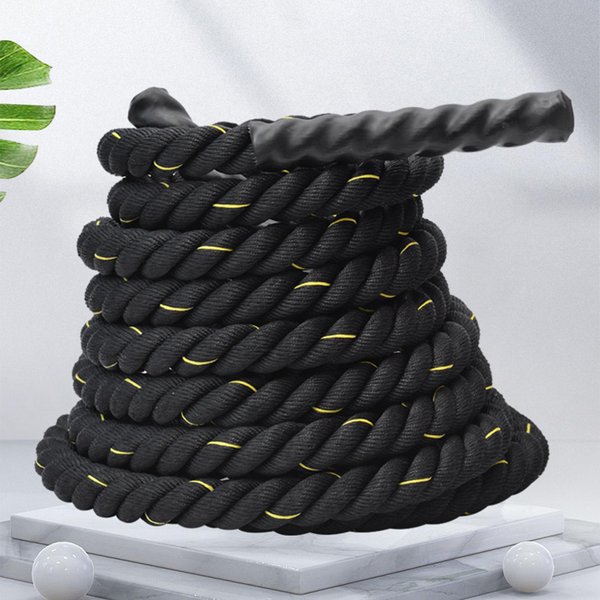 Cuerda De Batalla Resistente A La TraccióN Flexible De Alta Resistencia Cuerda De Entrenamiento Para Ejercicio De Batalla Para Fitness-image