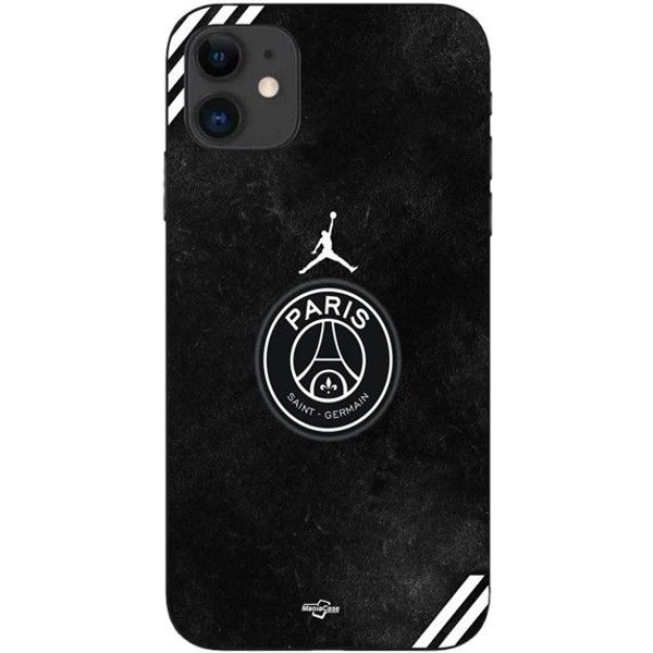 Funda Maniacase Para Iphone 12 Psg Jordan Logo Negro Negro-image