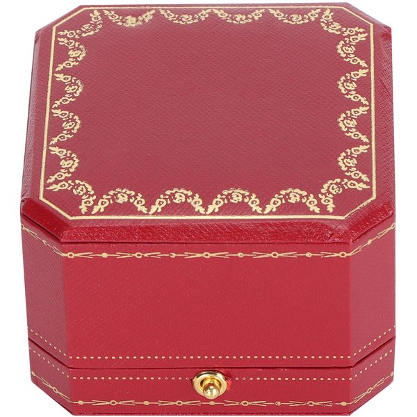 2PCS Caja De Anillo Almacenamiento De Joyas ExhibicióN Estuche De Regalo De Anillo Para Propuesta Compromiso Bodarojo-image