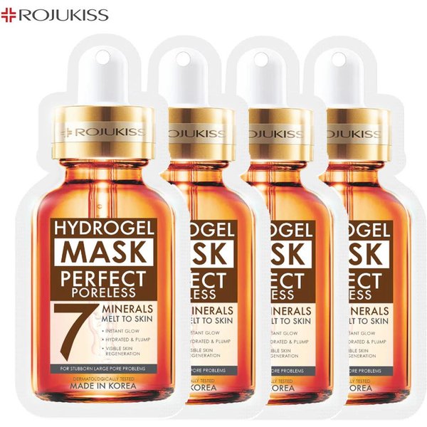 Rojukiss Acne/Collagen/Perfect/White HydrożElowa Maseczka Mineralna Bez PoróW 7 - 25 Ml - Thai Skincare Perfect 4 Pcs-image