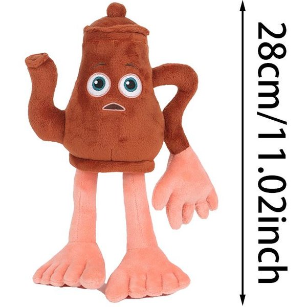 Tung Tung Tung Sahur Peluche Divertido Tralalelo Tralala Tiburones MuñEco Relleno Divertido Cerebro Podrido Italiano MuñEco De Peluche Juguete Almohada Regalos Para NiñOs-image