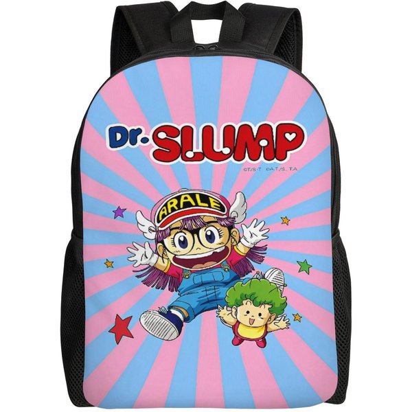 Mochila Arale Ncha Estudiante Unisex PoliéSter Mochilas De Senderismo EstéTica Suave Bolsas De Instituto Rucksack As Picture-image