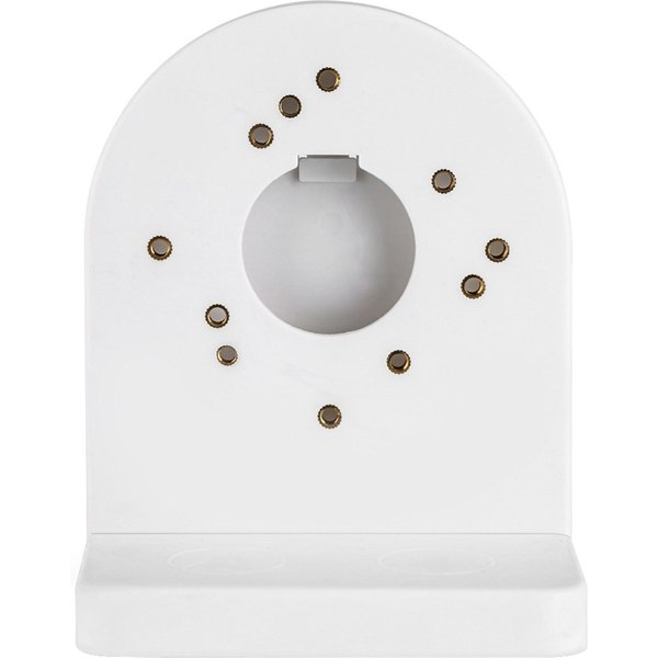 Soporte Universal Para Montaje En Pared De CáMara Domo De PláStico ABS Cctv Blanco-image