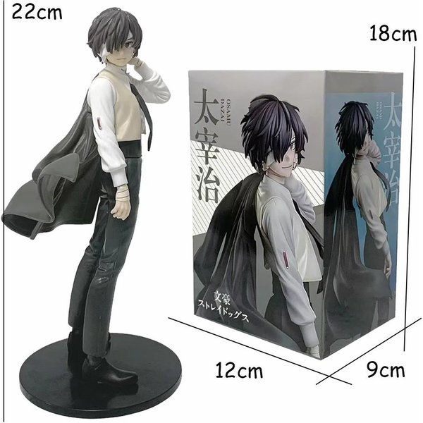 Bungo Stray Dogs Figurki Akcji JapońSkie Anime Dazai Osamu Figurka Model PVC Kolekcja Zabawki Peryferyjne Prezenty Urodzinowe-image