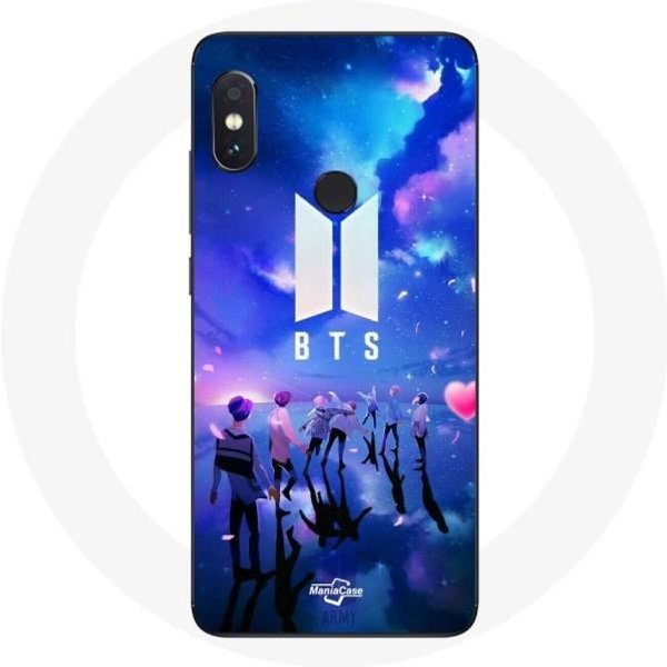 Funda Para Xiaomi Redmi Note 5 AI CáMara Dual Bangtan Sonyeondan BTS Fanart Logo-image