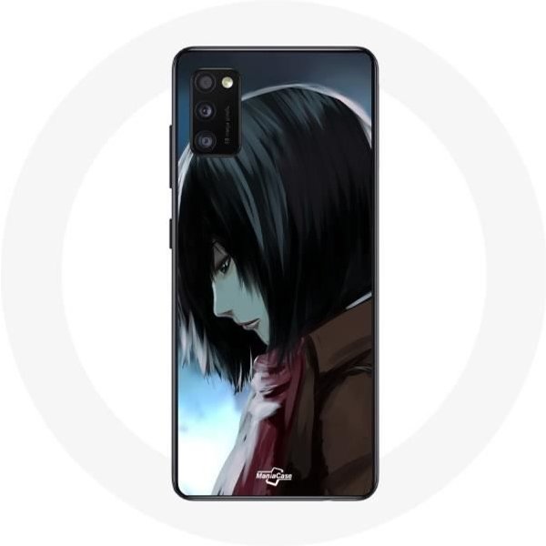 Funda - Maniacase - Samsung Galaxy S20 Plus - Mikasa Ackerman - ProteccióN - Flexible Negro-image
