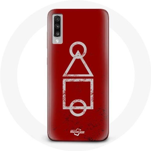 Funda - Squid Game - Samsung Galaxy A70 - Flexible - Roja - ProteccióN Rojo-image
