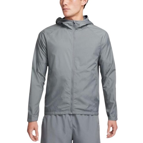 Chaquetas Nike Dri Fit Para Hombre Azules Con Capucha No Desmontable Moderadas Otras S Gray-image