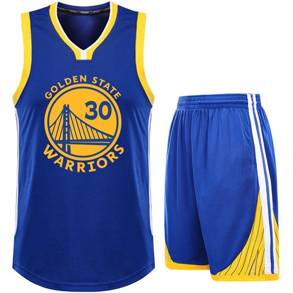 Ropa De Baloncesto Traje De Baloncesto Para Hombre Tops + Pantalones Conjunto De Traje De Camisetas De Baloncesto Xxxl Azul-image