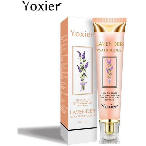 Yoxier-Crema Reparadora De Cicatrices, EstríAs De Acné, Corrector De PigmentacióN Para El Cuidado De La Piel, Crema Facial Blanqueadora Calmante AntialéRgica 20G Beige-image