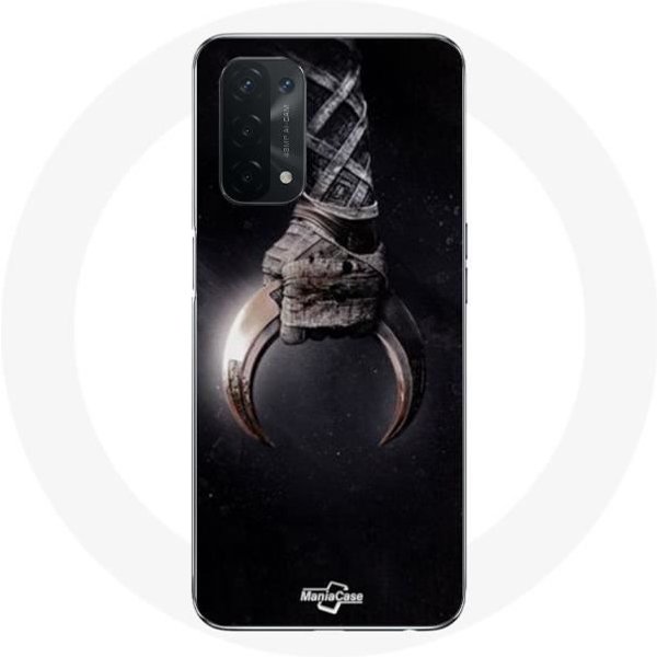 Funda Para Oppo A74 5G - Maniacase - Batman - Flexible - Blanca - Mixta-image