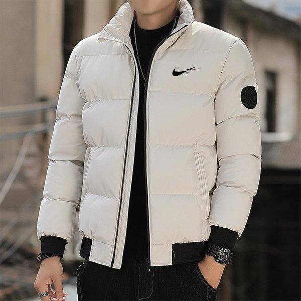 Chaqueta De Cuello Mao Para Hombre, Abrigo De AlgodóN, Ropa De Calle Casual, Moda Coreana, OtoñO E Invierno 2XL-image