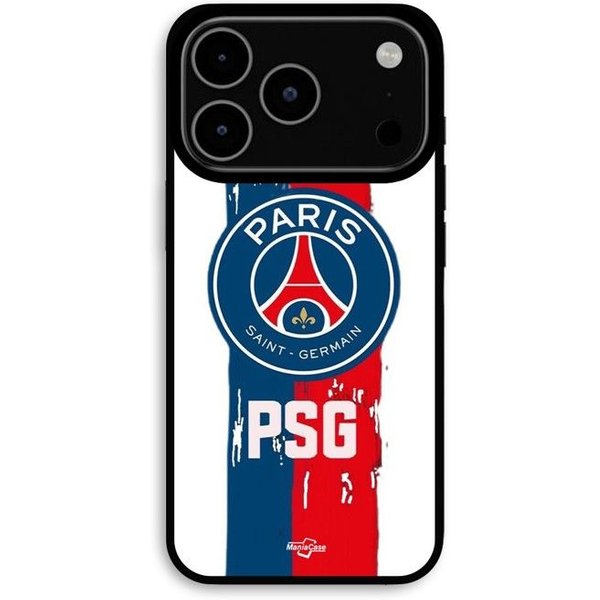 Etui Na Iphone'a 17 Pro Logo PSG BiałE TłO Maniacase Czarny-image