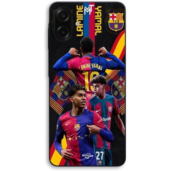 Funda Para Samsung Galaxy A07 Lamine Yamal Fc Barcelona Fondo De Pantalla Maniacase Negro-image