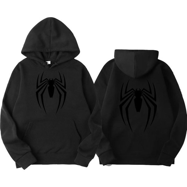 2024 Nueva Sudadera Con Capucha Para Hombre, Moda Urbana, Sudadera Con Estampado De ArañA, Sudadera Polar Para Mujer, Sudadera Con Capucha Holgada Divertida E Informal, Ropa Para Hombre Spiderman 4XL-image