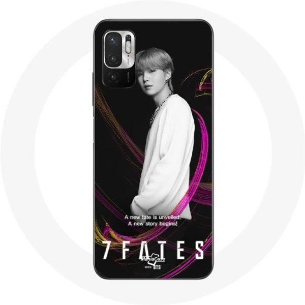 Funda Para Xiaomi Redmi Note 10T 5G Bangtan Sonyeondan 7 Fates Chakho Con BTS Suga Foto Conceptual-image