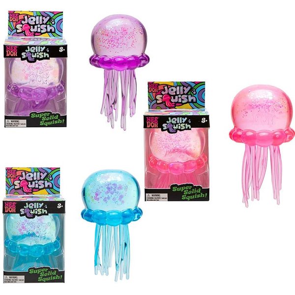 Needoh Galaretka Meduza Squishy Kolorowy Design ŚCiskana Zabawka Sensoryczna Ukojenie Stresu Emocjonalny SpokóJ Interaktywna Zabawka Do Zabawy Dla Wszystkich WiekóW-image