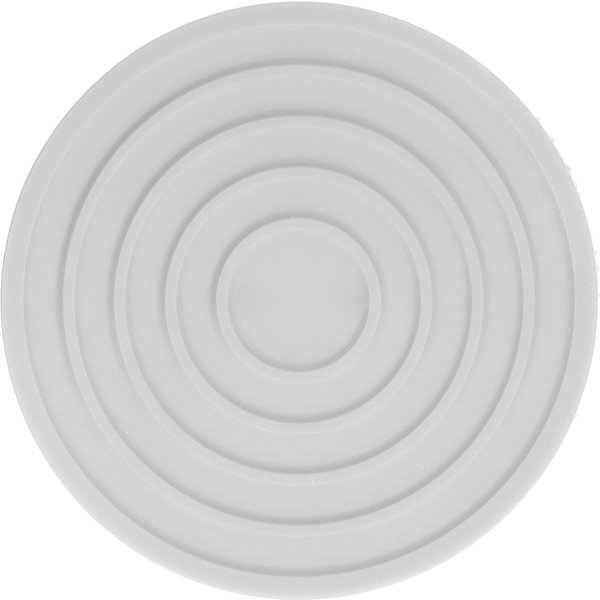 Posavasos De Cocina De Silicona De Grado Alimenticio Resistente Al Calor DiseñO Engrosado Posavasos Redondo Para Restaurante Gris-image