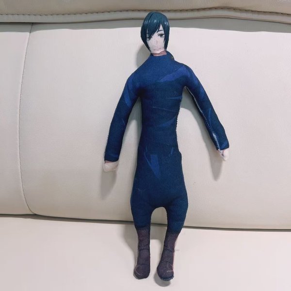30Cm Anime Jujutsu Kaisen Gojo Satoru Itadori Yuji Peluche De Cosplay Figura Abstracta De RatóN Esqueleto De Alambre En El Cuerpo AccióN-image