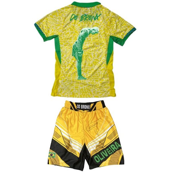 Letni Top Bokserski MMA OśMiokąTna Klatka Charles Oliveira Zestaw Koszulka Szorty MęSki Zestaw Treningowy Biegowy SzybkoschnąCy Walka 4XL-image